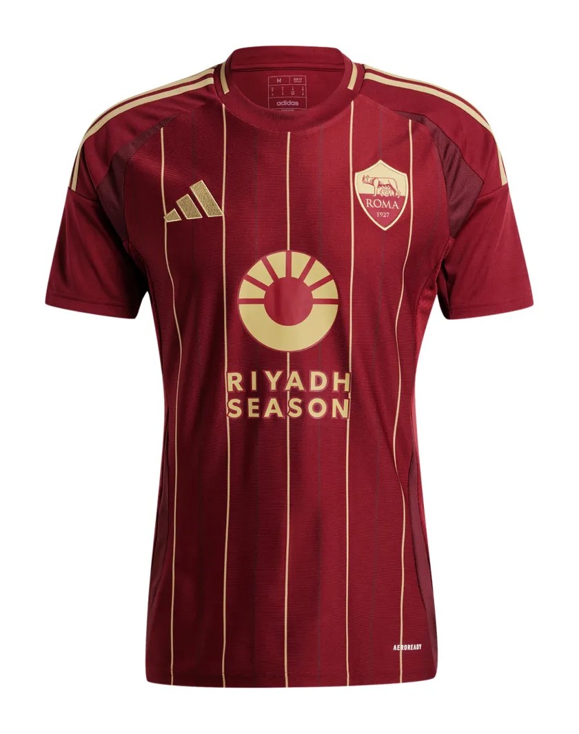 Maillot AS Roma Domicile 2024/25 - Cliquez sur l'image pour la fermer